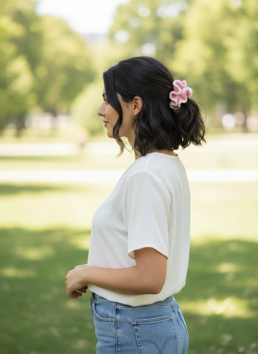 Daisy Scrunchie